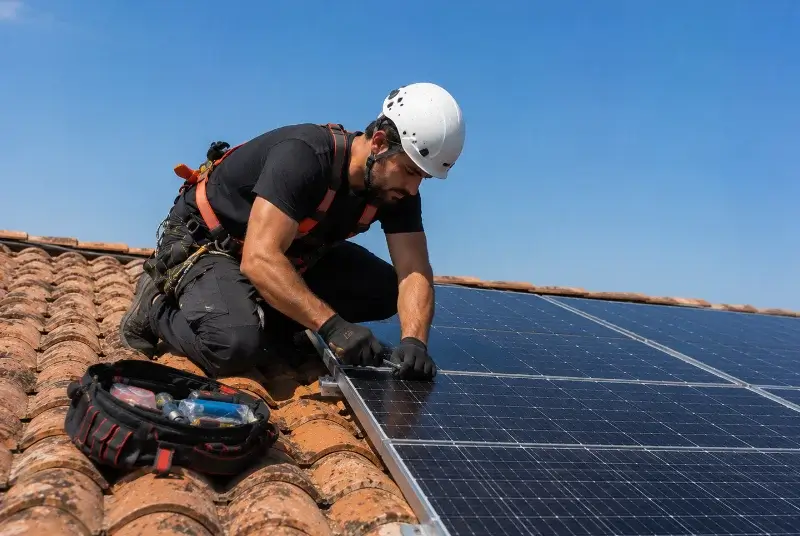Maintenance et monitoring de panneaux solaires à Marssac-sur-Tarn